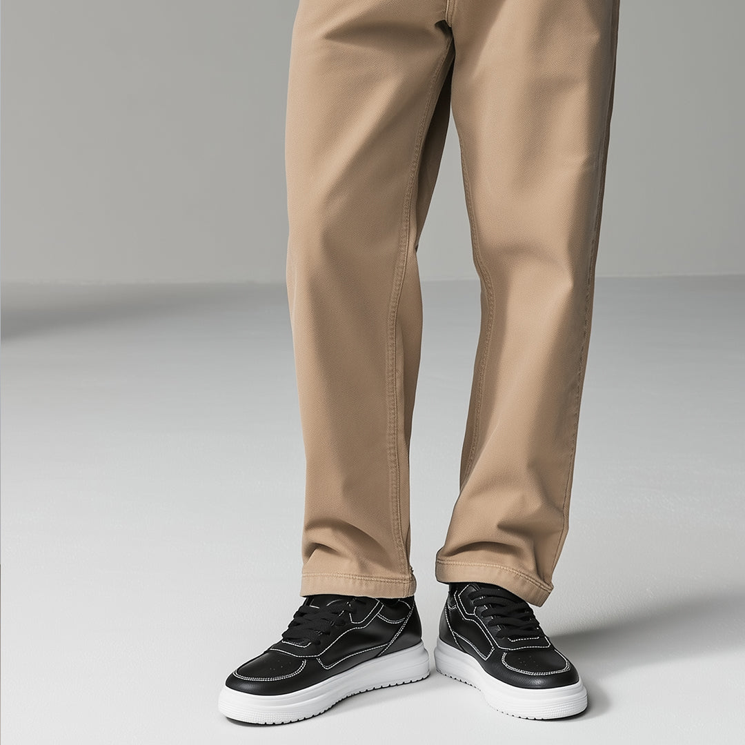 ELEVATESHOES BLACK CASUAL