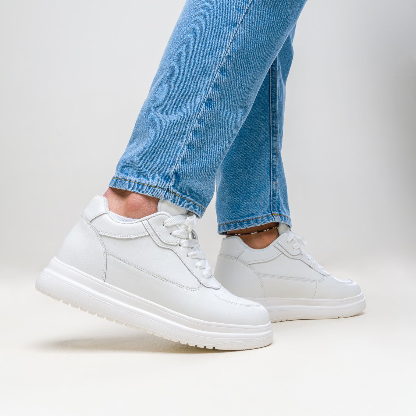 ELEVATESHOES WHITE CASUAL Halloween-SALE