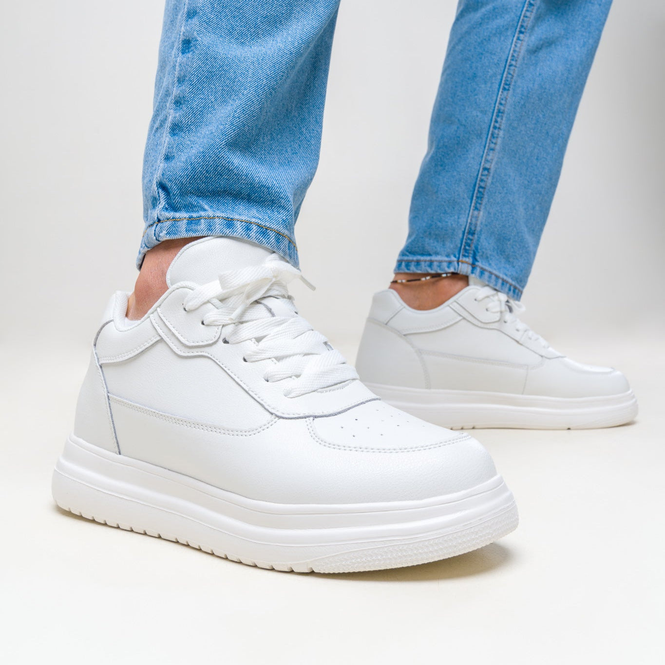 ELEVATESHOES WHITE CASUAL Halloween-SALE