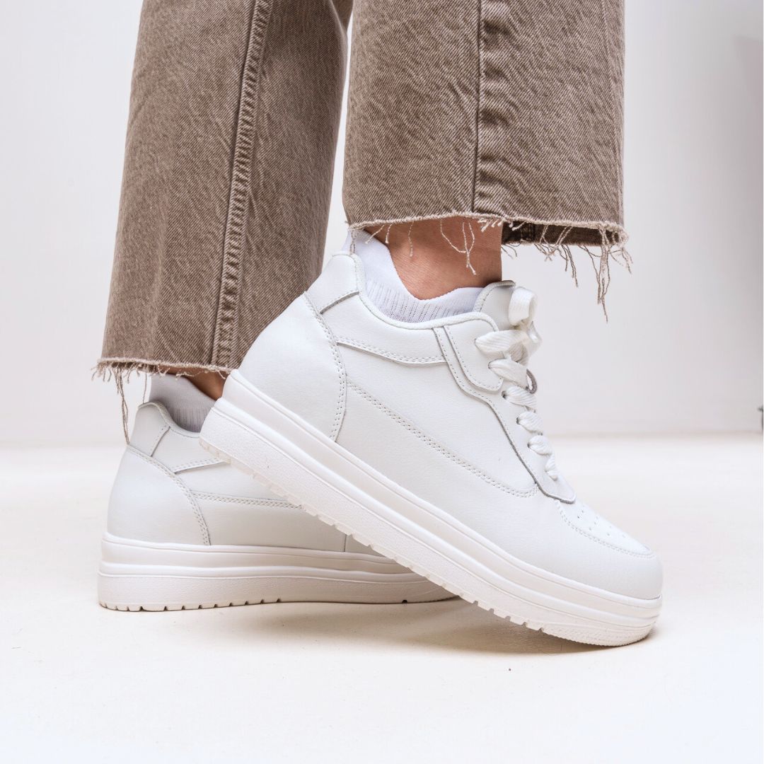 ELEVATESHOES WHITE CLASSY Halloween-SALE