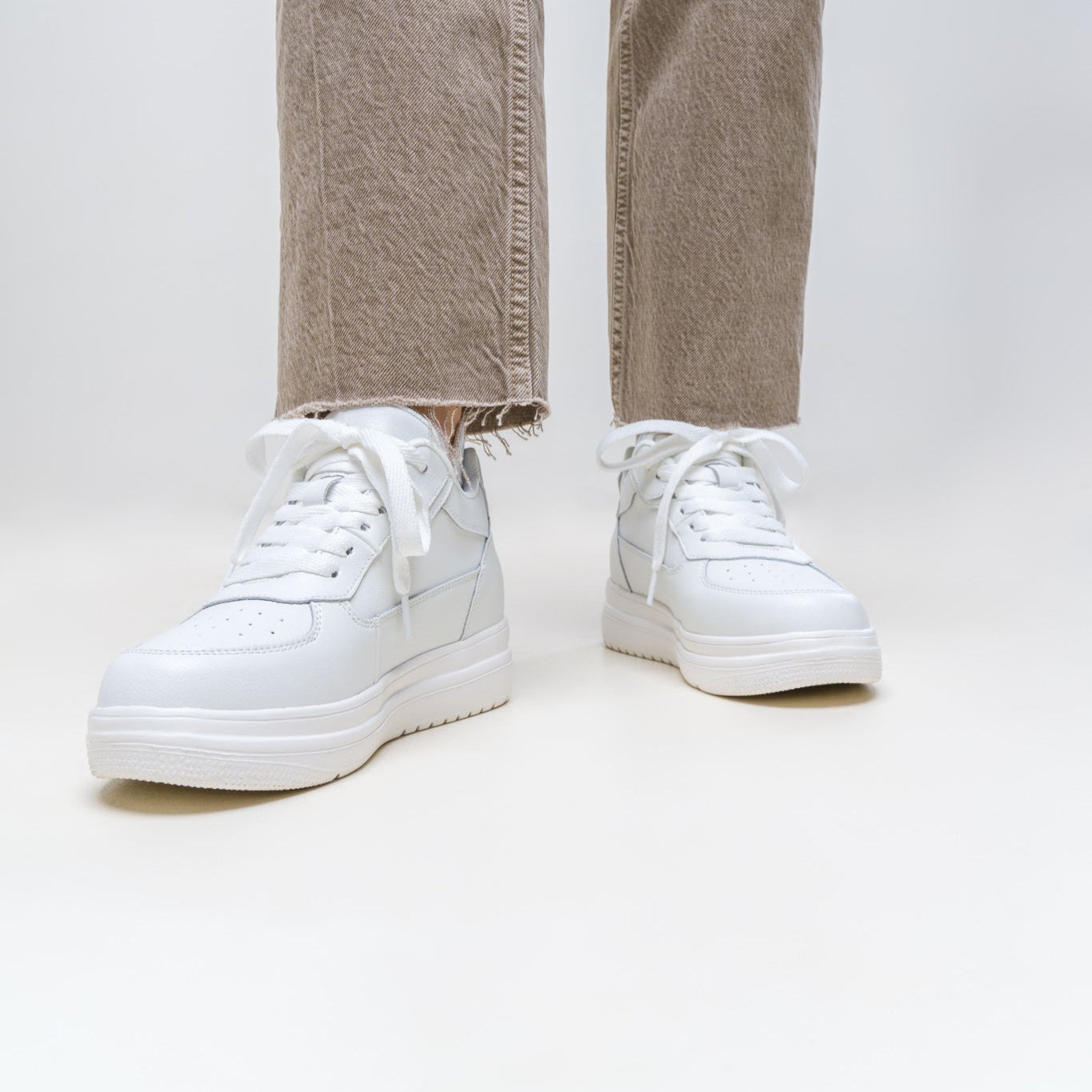 ELEVATESHOES WHITE CLASSY Halloween-SALE