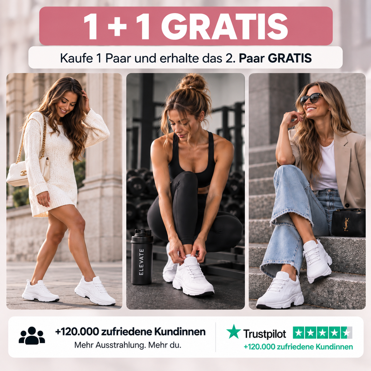 ELEVATESHOES SPORTY AIR BOGO