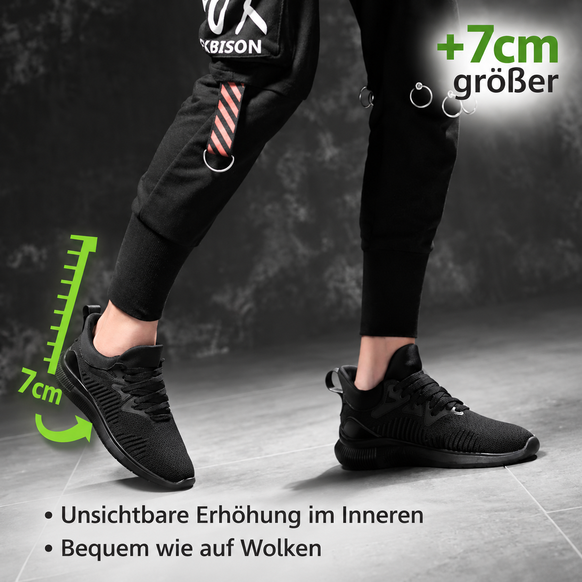 ELEVATESHOES BLACK ALPHA