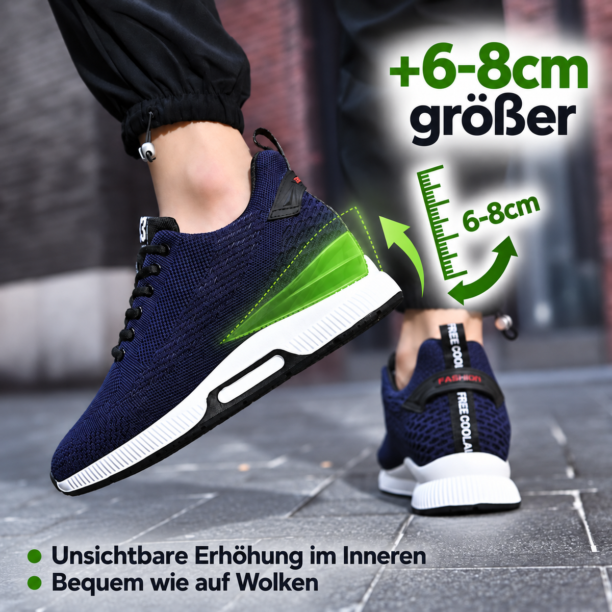 ELEVATESHOES SPRINT “MIDNIGHT BLUE”