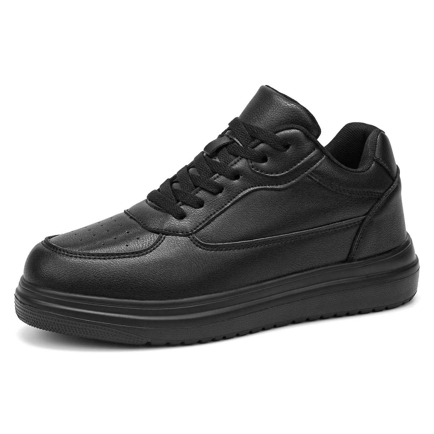 ELEVATESHOES CASUAL ALL BLACK