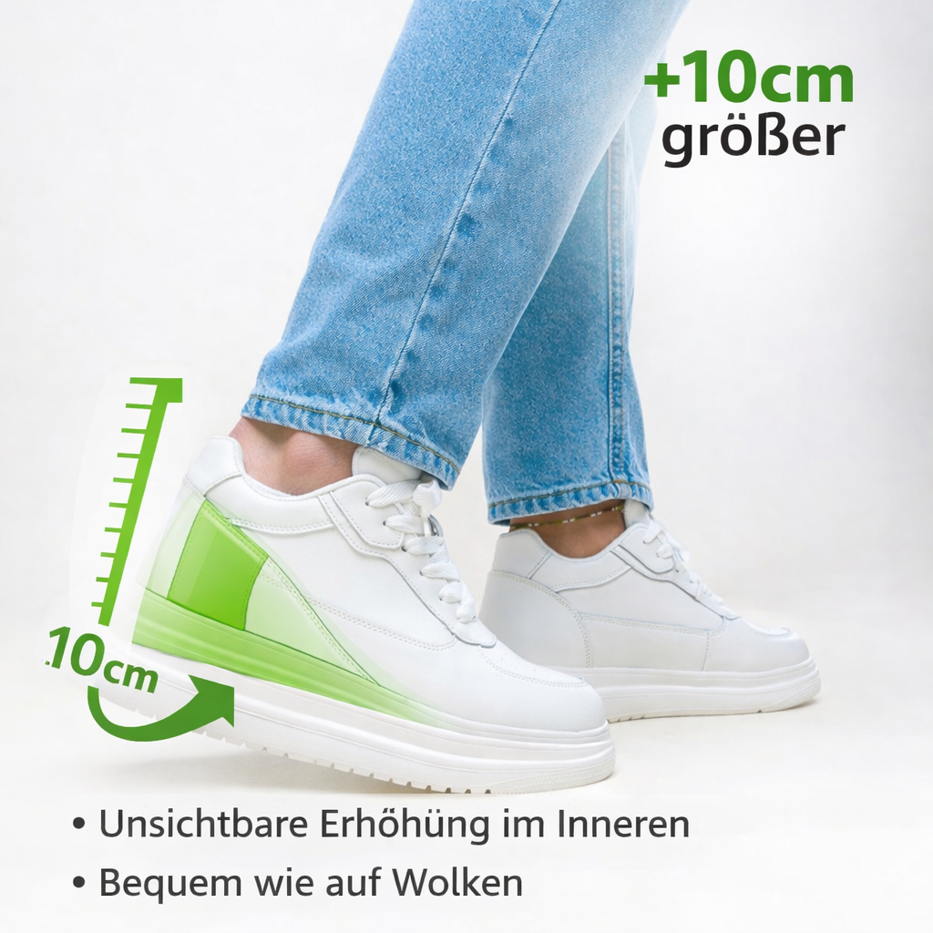 ELEVATESHOES WHITE CASUAL 1+1